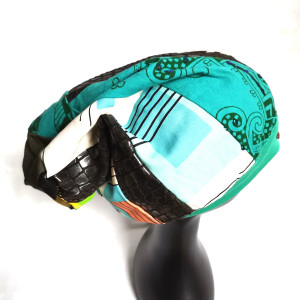 Women's patchwork long hat